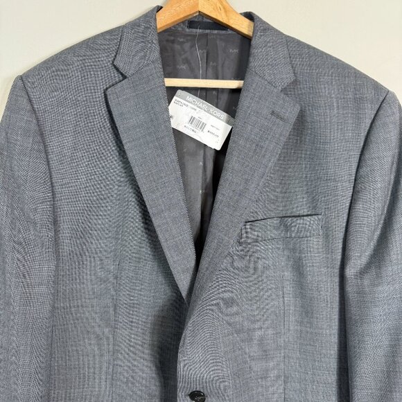 Michael Kors Wool Sport Coat Dinner Jacket Blazer Men 44L Gray Career Formal NWT - Picture 5 of 15